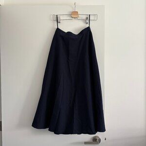 Uniqlo A-Line Cotton Skirt